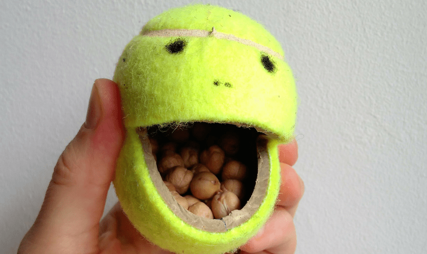 Tennisball zum Handkrafttraining